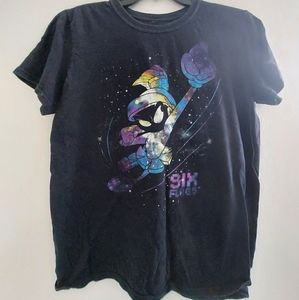 Six flags Marvin t- shirt